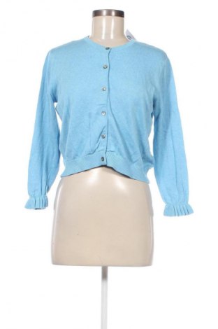 Damen Strickjacke Repeat, Größe M, Farbe Blau, Preis 9,99 €