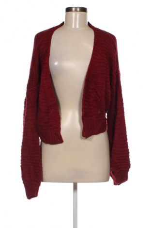 Cardigan de damă SHEIN, Mărime XL, Culoare Roșu, Preț 43,99 Lei