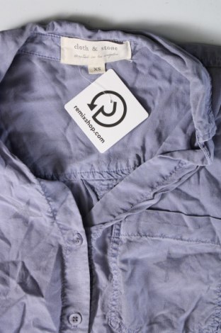 Damenbluse Cloth & Stone, Größe XS, Farbe Blau, Preis € 3,99