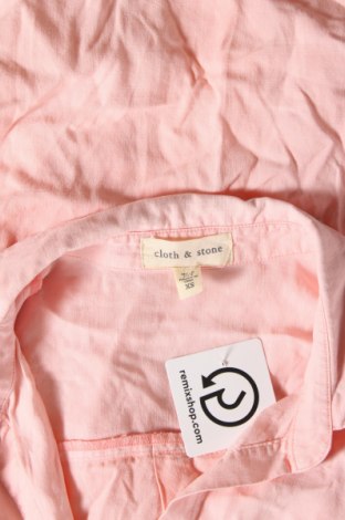 Damenbluse Cloth & Stone, Größe XS, Farbe Rosa, Preis € 3,99