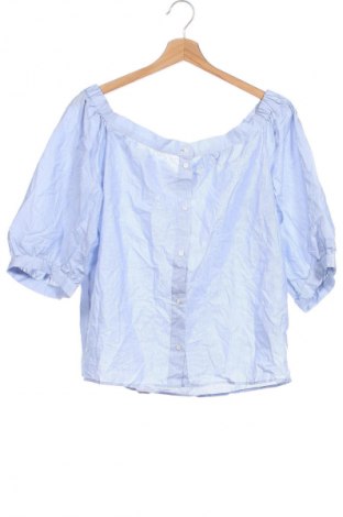 Damenbluse H&M, Größe L, Farbe Blau, Preis 6,99 €