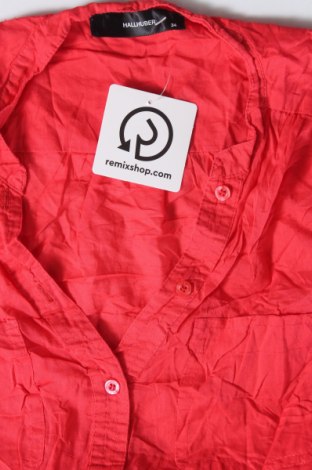 Damenbluse Hallhuber, Größe XS, Farbe Rot, Preis € 5,49