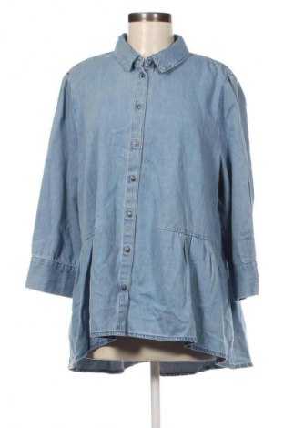 Γυναικείο πουκάμισο ONLY, Μέγεθος XL, Χρώμα Μπλέ, Τιμή 13,04 €