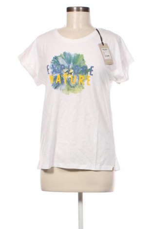 Γυναικείο t-shirt Camel Active, Μέγεθος S, Χρώμα Λευκό, Τιμή 11,49 €