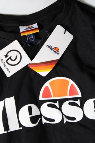 Γυναικείο t-shirt Ellesse, Μέγεθος M, Χρώμα Μαύρο, Τιμή 21,38 €