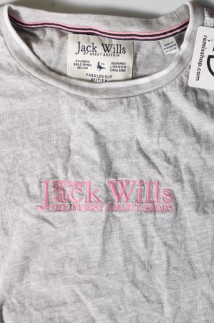 Дамска тениска Jack Wills, Размер M, Цвят Сив, Цена 16,00 лв.