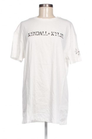 Damski T-shirt Kendall & Kylie, Rozmiar XS, Kolor Biały, Cena 91,99 zł