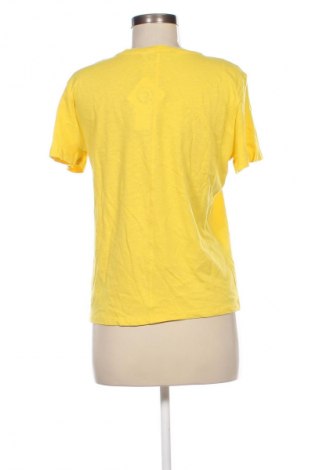 Γυναικείο t-shirt Mango, Μέγεθος M, Χρώμα Κίτρινο, Τιμή 7,49 €