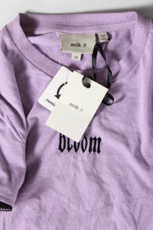 Tricou de femei Milk It, Mărime M, Culoare Mov, Preț 35,99 Lei