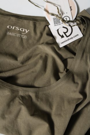 Damski T-shirt Orsay, Rozmiar L, Kolor Zielony, Cena 33,99 zł