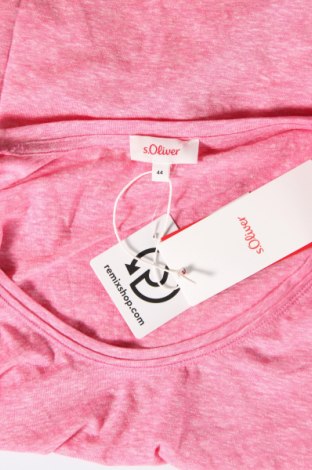 Damen T-Shirt Q/S by S.Oliver, Größe XL, Farbe Rosa, Preis 5,49 €