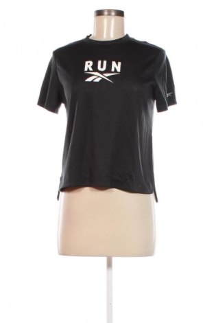 Γυναικείο t-shirt Reebok, Μέγεθος M, Χρώμα Μαύρο, Τιμή 13,79 €