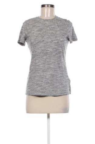 Damen T-Shirt Reebok, Größe M, Farbe Grau, Preis € 9,99