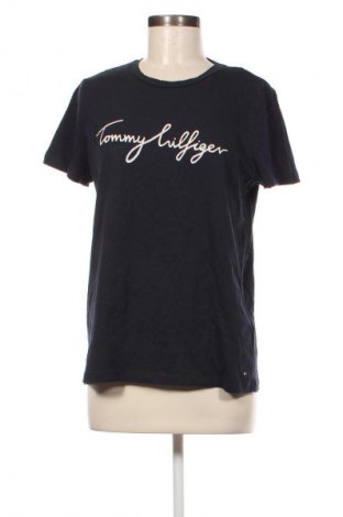 Γυναικείο t-shirt Tommy Hilfiger, Μέγεθος L, Χρώμα Μπλέ, Τιμή 21,99 €