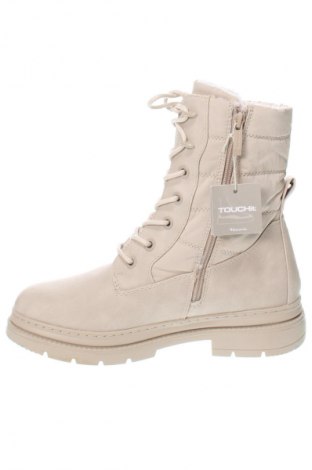 Damen Stiefeletten Tamaris, Größe 40, Farbe Beige, Preis 39,99 €