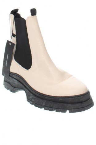 Botine de damă Vero Moda, Mărime 41, Culoare Ecru, Preț 205,99 Lei