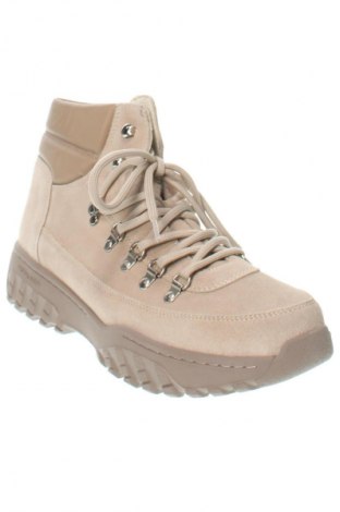 Damen Stiefeletten Woden, Größe 42, Farbe Beige, Preis € 68,79