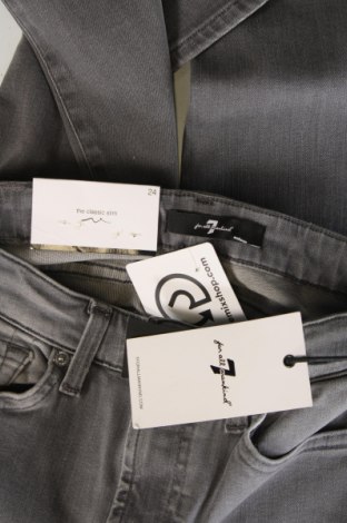 Damskie jeansy 7 For All Mankind, Rozmiar XXS, Kolor Szary, Cena 449,99 zł