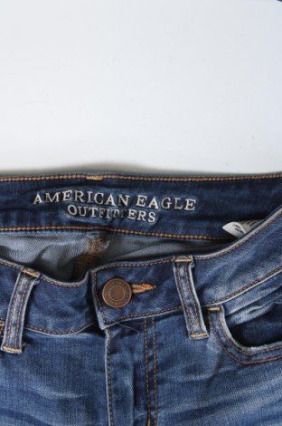 Дамски дънки American Eagle, Размер XS, Цвят Син, Цена 26,99 лв.