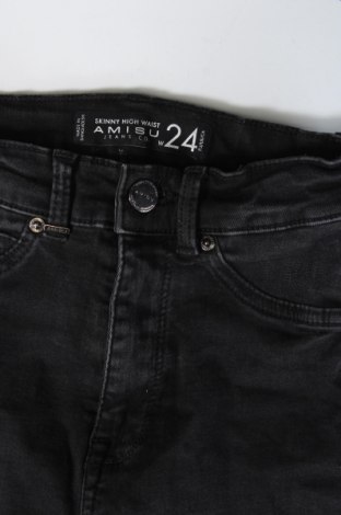 Damskie jeansy Amisu, Rozmiar XXS, Kolor Czarny, Cena 26,99 zł