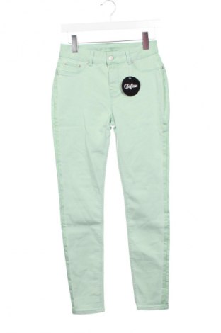 Damskie jeansy Buffalo, Rozmiar XS, Kolor Zielony, Cena 71,99 zł