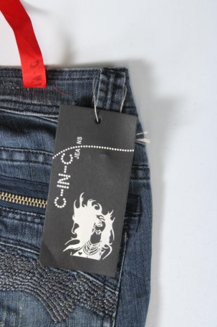 Damskie jeansy C-In-C, Rozmiar XXS, Kolor Niebieski, Cena 30,99 zł