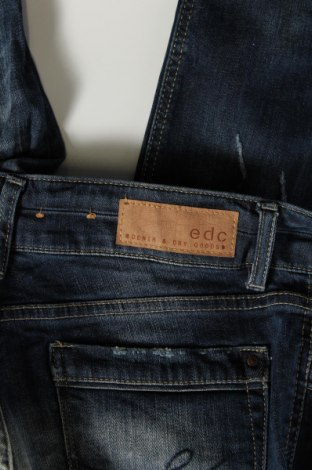 Damskie jeansy Edc By Esprit, Rozmiar S, Kolor Niebieski, Cena 63,99 zł