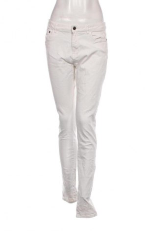 Damskie jeansy Edc By Esprit, Rozmiar L, Kolor ecru, Cena 23,99 zł