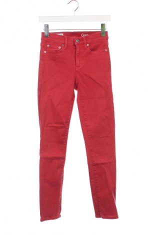 Damskie jeansy Gap, Rozmiar XS, Kolor Różowy, Cena 23,49 zł