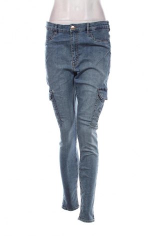 Damskie jeansy H&M Divided, Rozmiar XL, Kolor Niebieski, Cena 41,99 zł