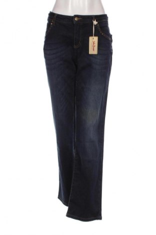 Γυναικείο Τζίν John Baner, Μέγεθος XL, Χρώμα Μπλέ, Τιμή 28,45 €