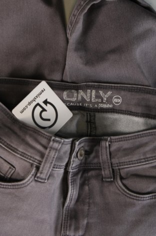 Damskie jeansy ONLY, Rozmiar XS, Kolor Szary, Cena 45,48 zł