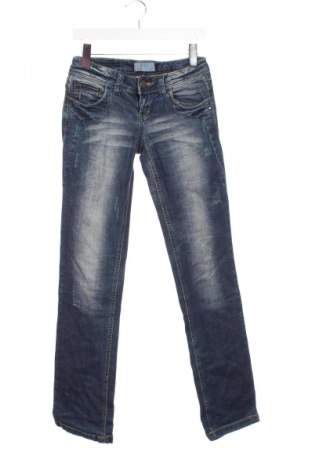 Damskie jeansy Pull&Bear, Rozmiar S, Kolor Niebieski, Cena 41,99 zł