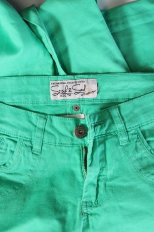 Damskie jeansy Stitch & Soul, Rozmiar S, Kolor Zielony, Cena 28,99 zł