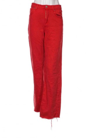 Dámske džínsy  Zara, Veľkosť M, Farba Červená, Cena  7,66 €