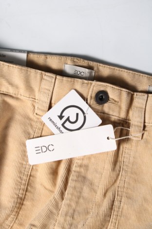 Dámské manšestráky  Edc By Esprit, Velikost XL, Barva Béžová, Cena  395,00 Kč