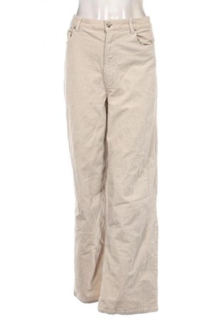 Damen Cordhose H&M Divided, Größe L, Farbe Beige, Preis € 8,99