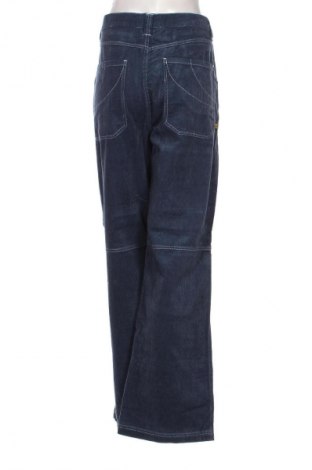 Pantaloni de velvet de femei Kanabeach, Mărime XL, Culoare Albastru, Preț 56,42 Lei