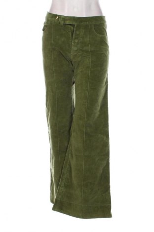 Pantaloni de velvet de femei Oxbow, Mărime S, Culoare Verde, Preț 166,99 Lei