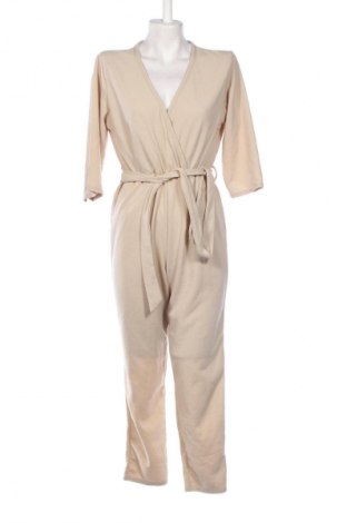 Damen Overall Boohoo, Größe L, Farbe Beige, Preis € 9,99