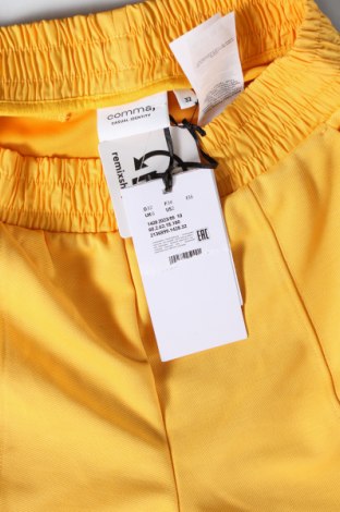 Pantaloni scurți de femei Comma,, Mărime XXS, Culoare Galben, Preț 53,99 Lei