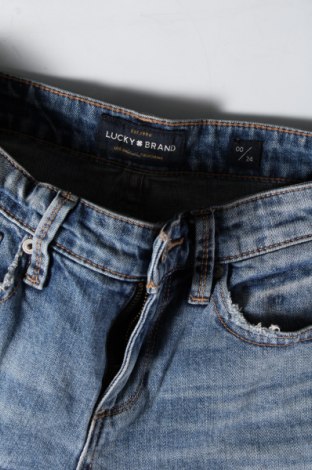 Дамски къс панталон Lucky Brand, Размер XXS, Цвят Син, Цена 10,49 лв.