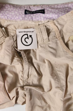 Damen Shorts Playlife, Größe M, Farbe Beige, Preis € 10,99