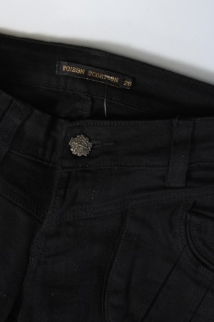 Pantaloni scurți de femei Poison Scorpion, Mărime XS, Culoare Negru, Preț 96,17 Lei