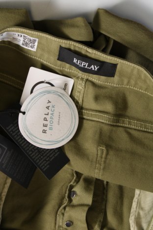 Pantaloni scurți de femei Replay, Mărime XXL, Culoare Verde, Preț 434,21 Lei