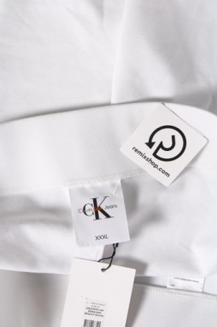 Γυναικείο κολάν Calvin Klein Jeans, Μέγεθος 3XL, Χρώμα Λευκό, Τιμή 63,92 €