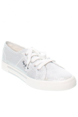 Damenschuhe Pepe Jeans, Größe 38, Farbe Silber, Preis 36,99 €