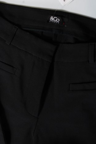 Pantaloni de femei &Co Woman, Mărime S, Culoare Negru, Preț 22,99 Lei