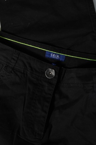 Pantaloni de femei Cecil, Mărime M, Culoare Negru, Preț 33,99 Lei