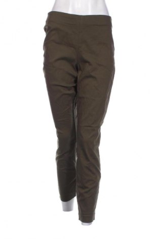 Pantaloni de femei Essentials by Tchibo, Mărime L, Culoare Verde, Preț 27,99 Lei